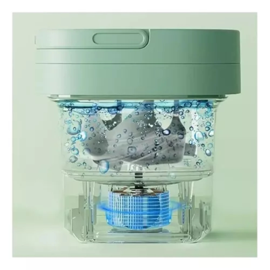 Miniatura 3 de Mini Lavadora De Ropa Plegable Portátil